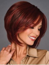 Kinlengte Trendy Synthetische Lace Front Pruiken
