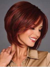 Kinlengte Trendy Synthetische Lace Front Pruiken