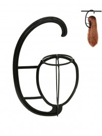 Draagbare Opknoping Pruik Stand Plastic Diy Hoeden Hanger Por Afneembare Display Droger Houder Tool Voor Lange & Korte Pruiken