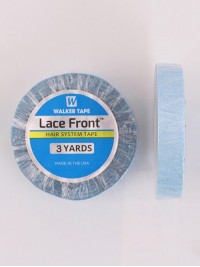 1.27Cm * 3Yard Lace Front Support Tape Blue Liner Roll Voor Lace Wig