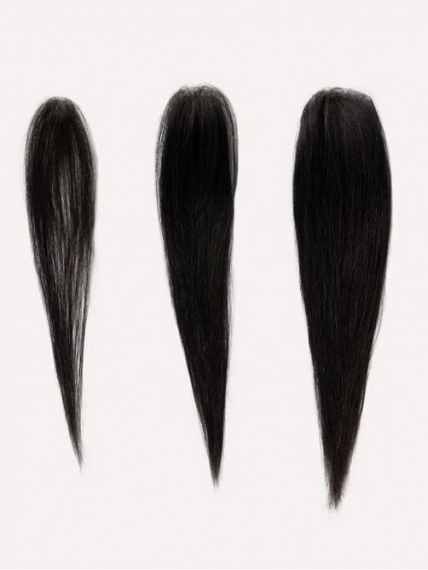3 "* 3" Full Skin Base Menselijk Haar Cover Up Haar Patches Geen Chirurgische Oplossing Voor Alopecia Areata