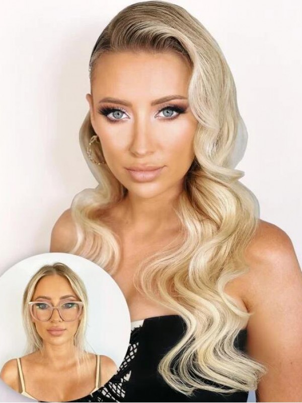 20" 200G 10 Stuks Klassieke Clip In Remy Human Hair Extensions