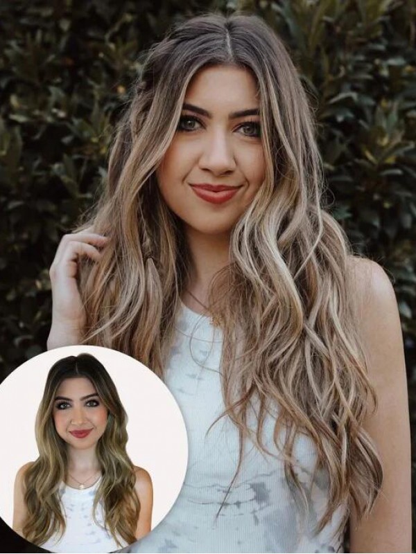 20" 180G 7 Stuks Klassieke Clip In Human Hair Extensions