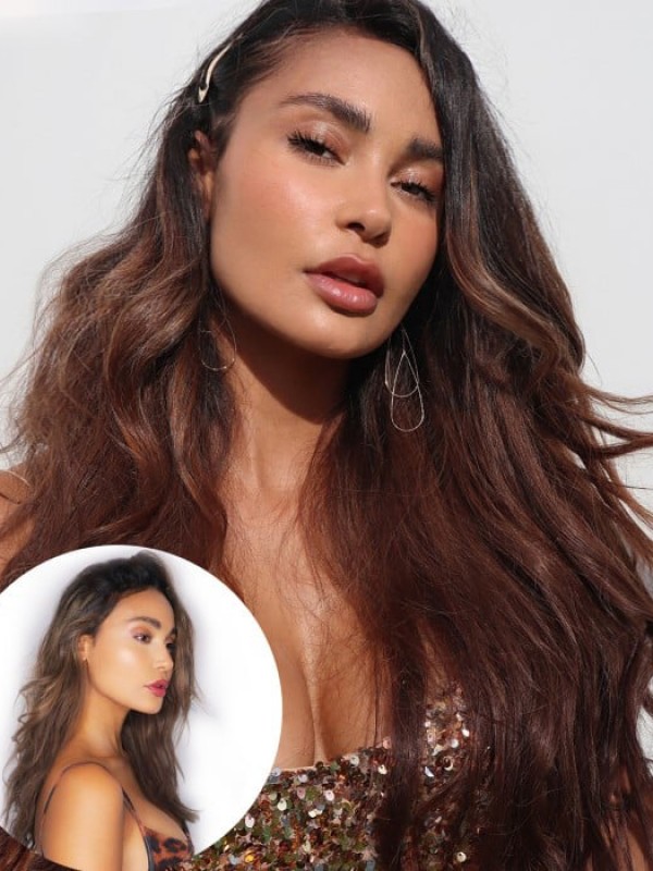 20" 180G 7 Stuks Klassieke Clip In Human Hair Extensions