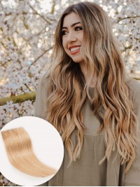 20 "160G 7 Stuks Onzichtbare Clip In Human Hair Extension
