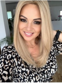 Remy Mensenhaar Zonder Pony Monofilament 16 "Fantastische Lange Pruiken