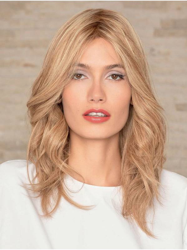 Remy Menselijk Haar Zonder Pony Monofilament 16" Sassy Lange Pruiken