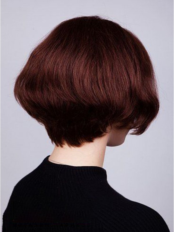 10" Rechte Remy Menselijk Haar Lady Bob Pruiken Online