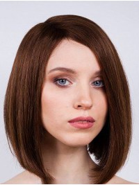 Capless 12 "Steil Remy-Mensenhaar Bob-Pruik Kopen