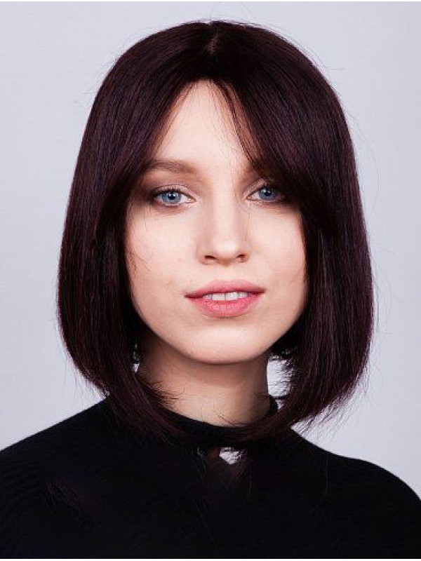 Remy Rechte Bobs Van Menselijk Haar 30 Cm Verbazingwekkende Lace Front Pruiken