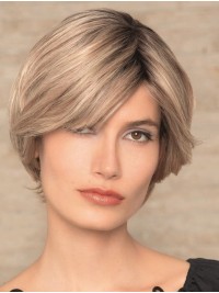 Boycuts Blonde Straight Remy Lace-Pruiken Van Menselijk Haar Om Te Dragen