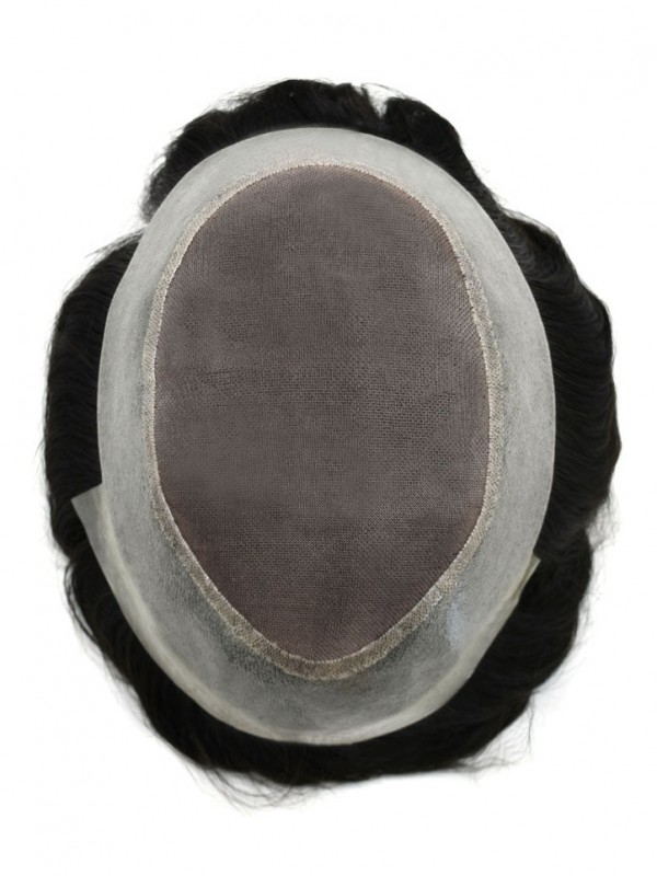 8 "X 10" Ts1 Fine Mono Mens Toupee Menselijk Haar Dunne Huid Haarvervangingssysteem