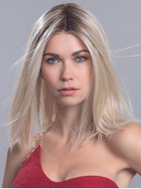 Rechte Blonde Pruiken Van Echt Menselijk Haar