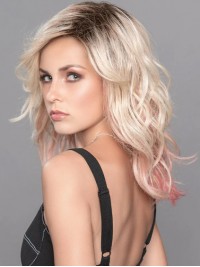 Stijlvolle Ombre Lace Front 100 Procent Menselijke Haarpruiken