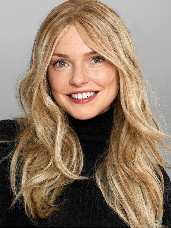 Lady Pruiken Ombre Lange Remy Menselijk Haar Blonde Pruiken