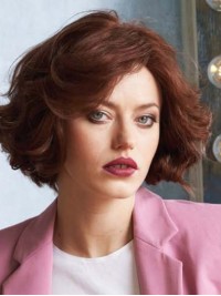 Trendy Pruiken Remy Menselijk Haar 10" Golvende Pruiken