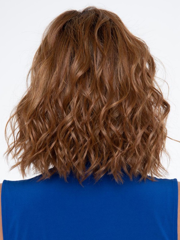 Elegante Schouderlange Kant Voor Menselijk Haar Pruiken Zonder Pony