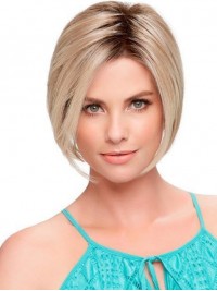 6 " Korte Synthetische Lace Front Pruik