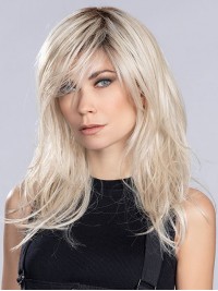 Styling Synthetische Pruiken Blonde Capless Lange Pruik