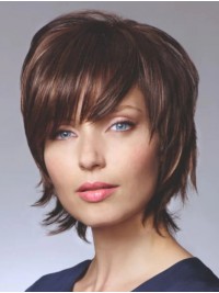 Bob Styling Synthetische Pruiken Rechte 8" Capless Pruiken