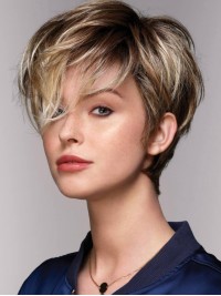 Boycuts Ombre Rechte Kaploze Pruiken