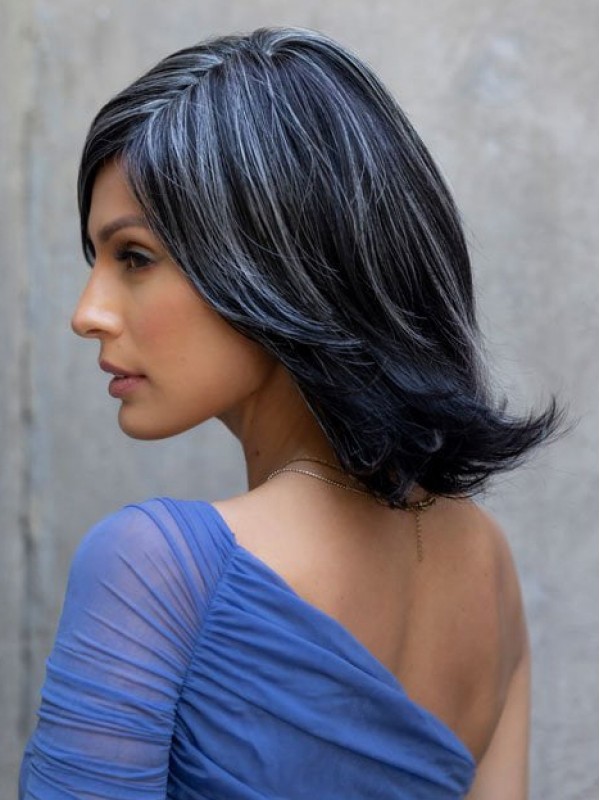 Elegante Pruiken Golvende Lace Front Synthetische 12" Pruiken