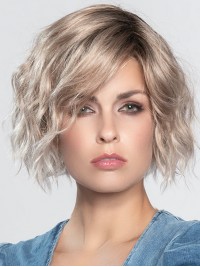 10" Golvende Synthetische Lace Front Pruik