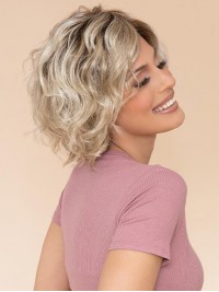 Verse Pruiken 12" Golvende Synthetische Lace Front Pruik