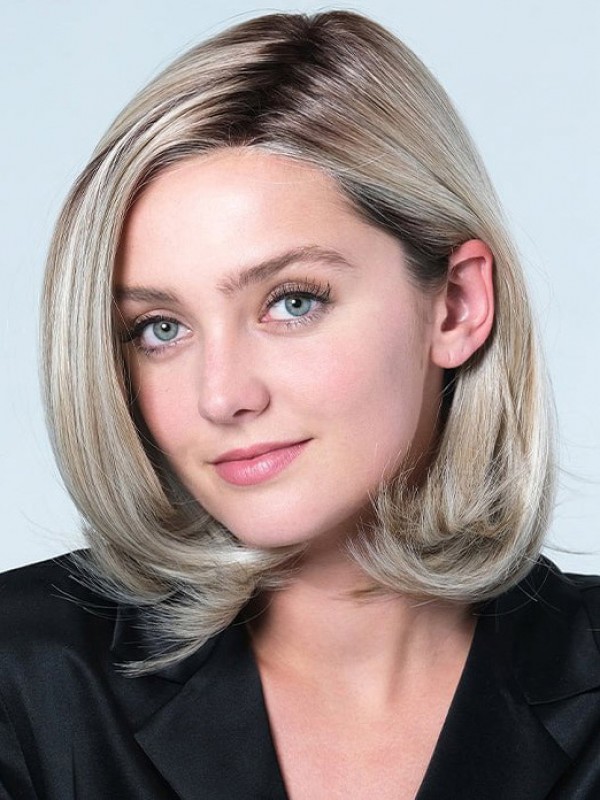 Lace Style Pruik Rechte 12" Synthetische Bobs Pruiken
