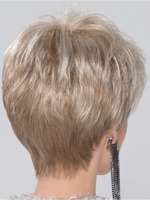 Korte Pixie Cut Synthetische Monofilament Pruiken