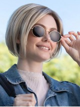 Populaire Korte Bob 8" Monofilament Pruiken