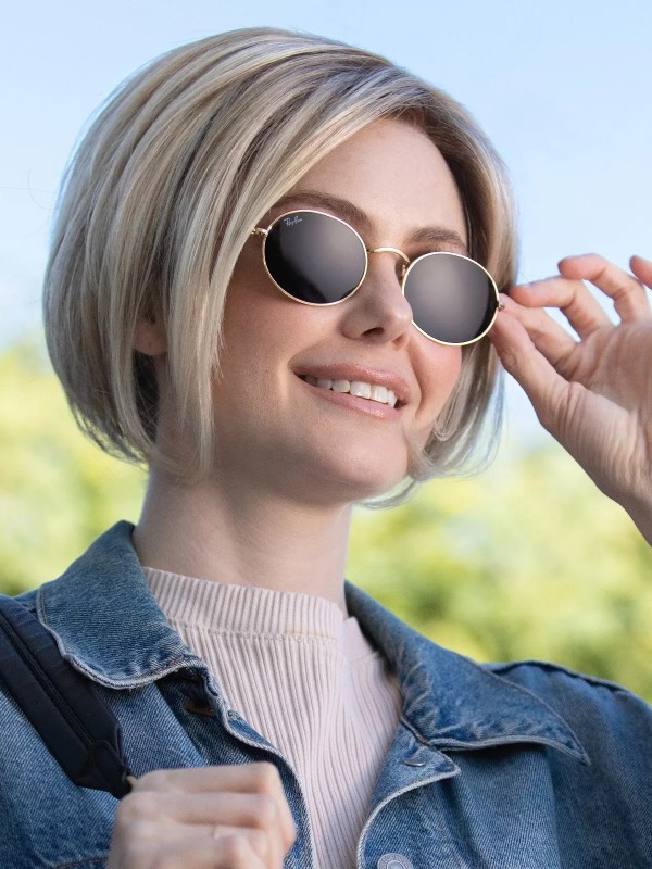 Populaire Korte Bob 8" Monofilament Pruiken