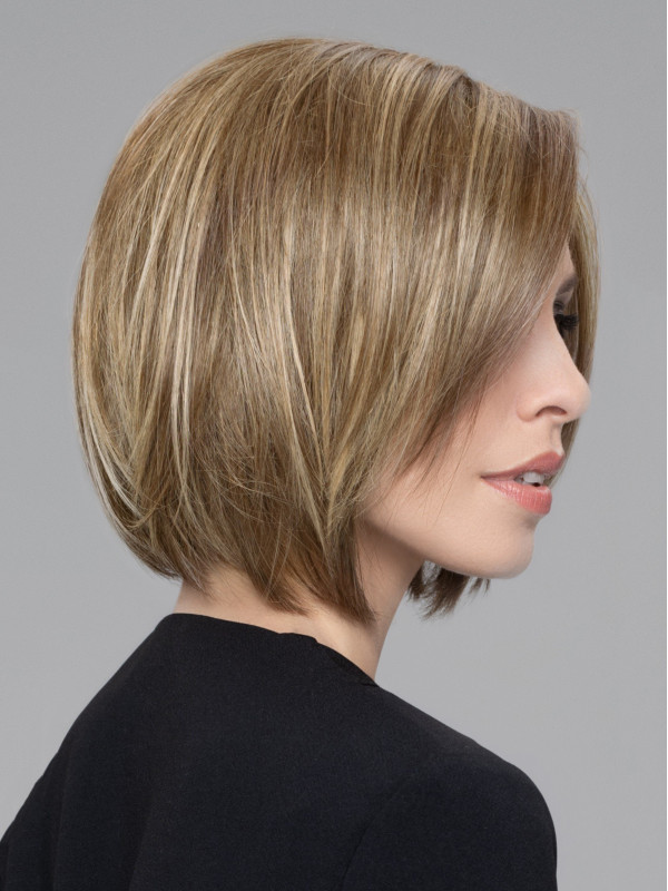 10" Trendy Blonde Kinlengte Bobs Rechte Synthetische Pruiken