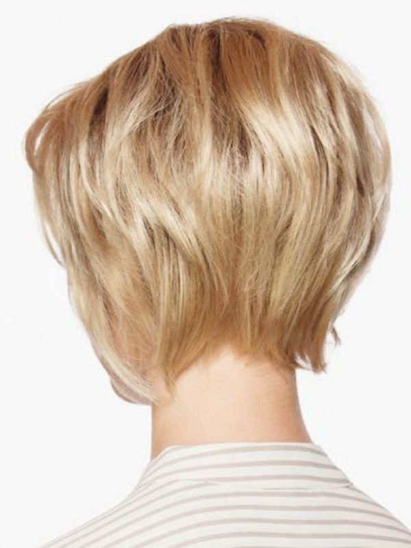 Korte Bobs 8" Steil Synthetisch Haar Pruiken
