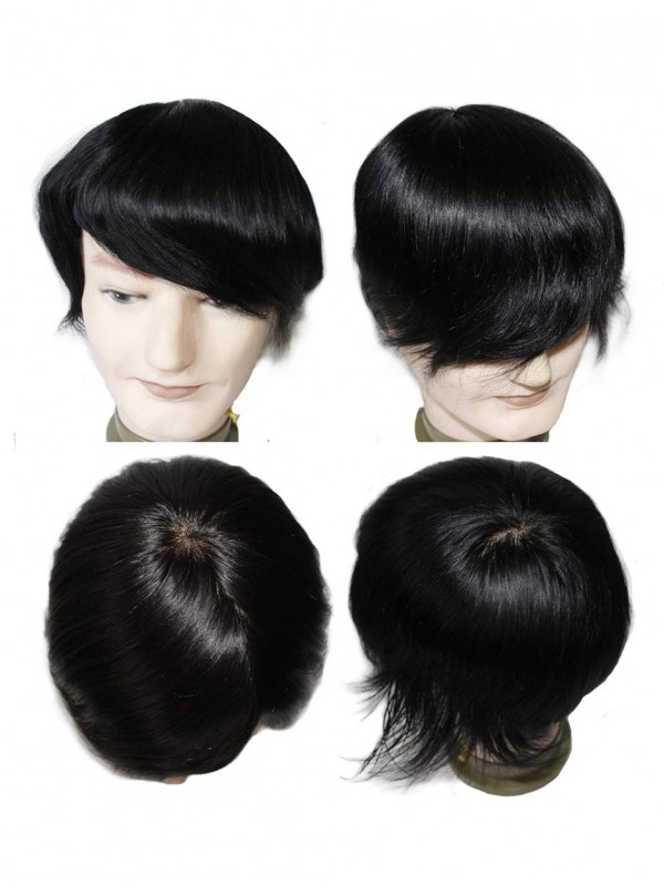 8 "x 10" Toupee Mtoup201103 van de korte gladde mensenmannen