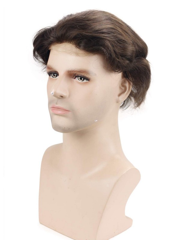 8 "x 10" Toupee Mtoup201107 van de korte gladde mensenmannen