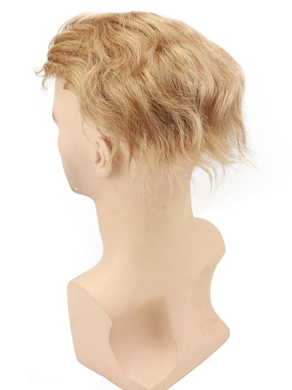 8 "x 10" donkere blonde kort, glad persoon haar tinge voor mannen mtoup201111111