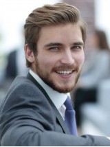 8 "x 10" Short Smooth Real Hair-Men-Toupet Mtoup201128