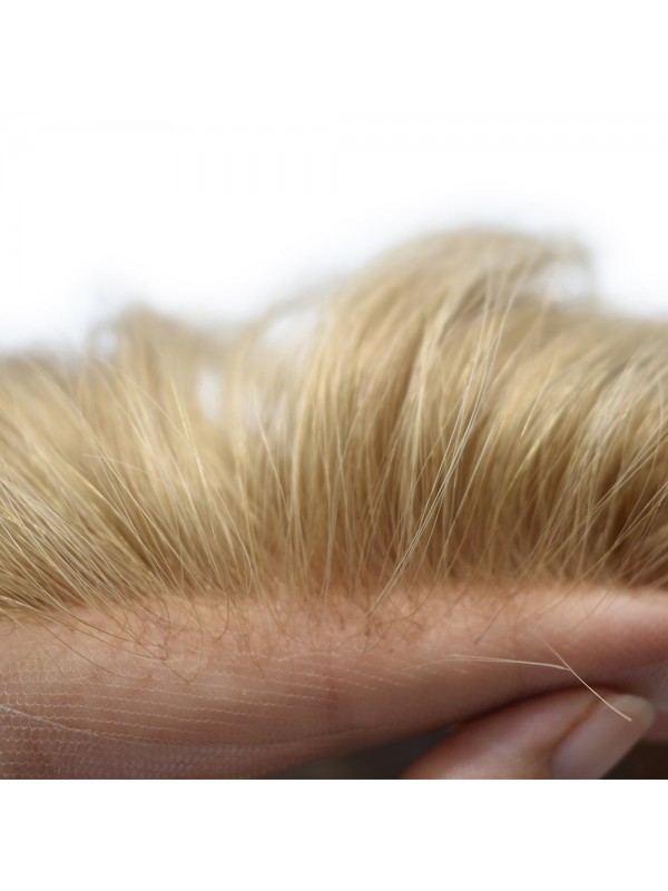 8 "X 10" Toupetje Voor Heren Haarsysteem Met Kant Voor Heren Ademende Herenpruiken Haarstukken Voor Heren