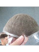 8 "X 10" Duits Net Met Pu En 1/4 Inch Gevouwen Net Voor Mensenhaarpruiken Voor Heren