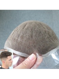8 "X 10" Duits Net Met Pu En 1/4 Inch Gevouwen Net Voor Mensenhaarpruiken Voor Heren