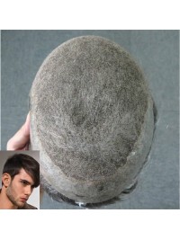 8 "X 10" Volledige Zwitserse Kanten Haarsystemen Met Dunne Huid Voor Dunner Wordend Haar