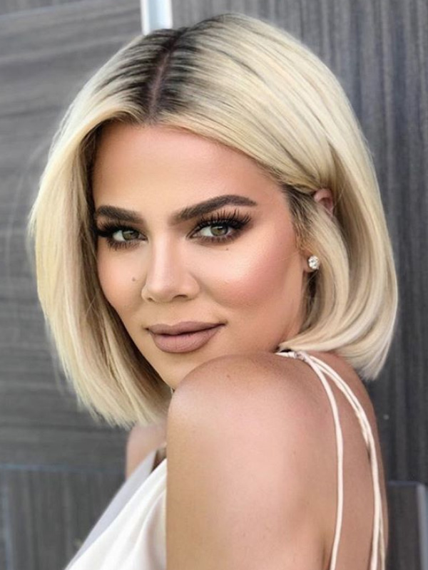Blonde Middenscheiding Korte Rechte Bob-Stijl 13 * 6 Pruiken Van Menselijk Haar Met Kant 10 Inch