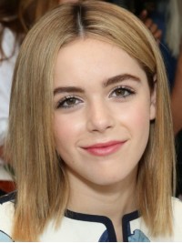 Blonde Middenscheiding Rechte Mensenhaar Pruiken Met Kant 12 Inch