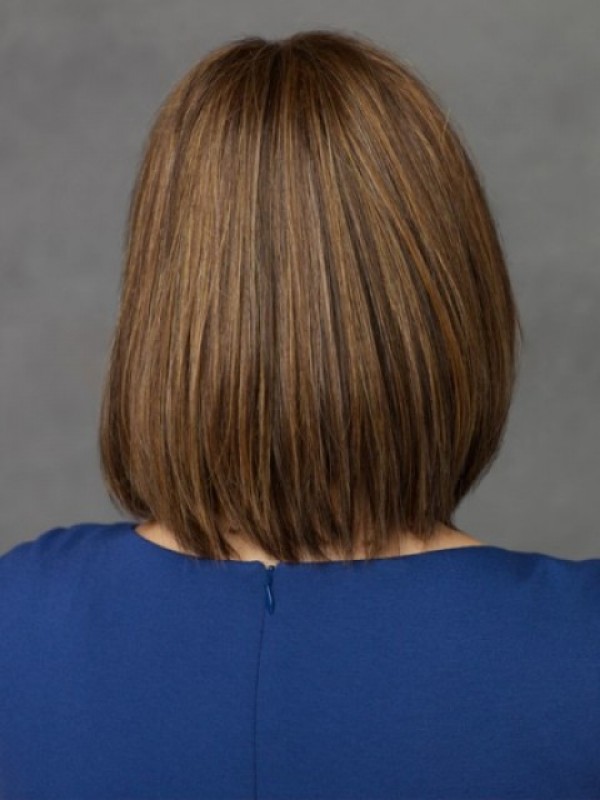 Kinlengte Rechte Capless Remy Human-Pruiken Met Pony