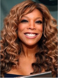 Wendy Williams Lange Krullende Kaploze Synthetische Pruiken