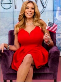 Wendy Williams Lange Golvende Synthetische Pruiken Met Centrale Scheiding Zonder Kap