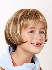 Korte Blonde Pruiken Van Bob Haar Voor Kinderen