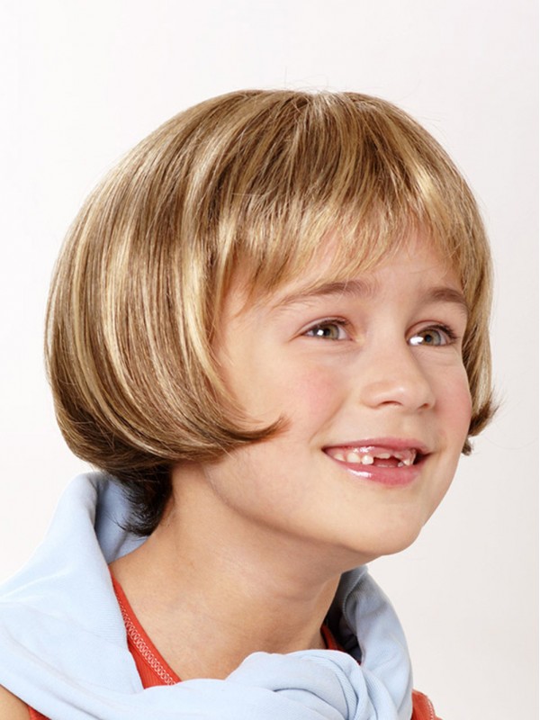 Korte Blonde Pruiken Van Bob Haar Voor Kinderen