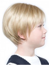 Monofilament-Pruiken Voor Kinderen Met Korte Bob